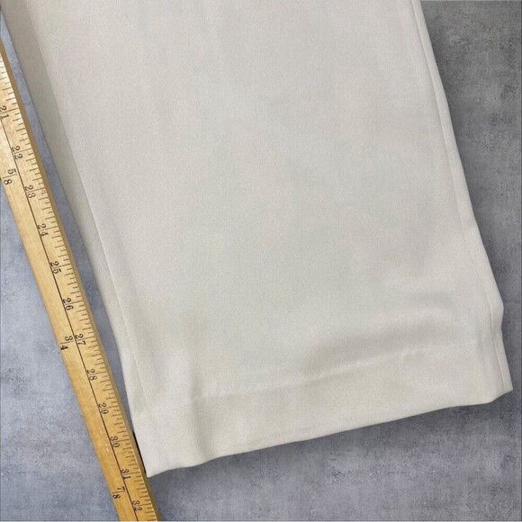 VINCE Pants Womens Size Small Tan Straight Leg Pleated Front Pull On Trousers - Picture 13 of 16